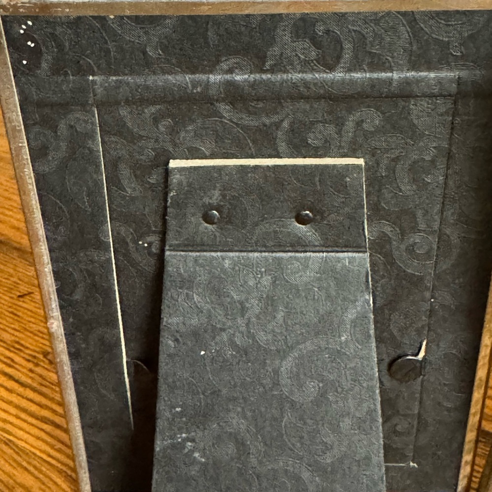 Pair Vintage 1930s Art Deco Silver  Picture Frames 4x6 - Picture 8 of 9